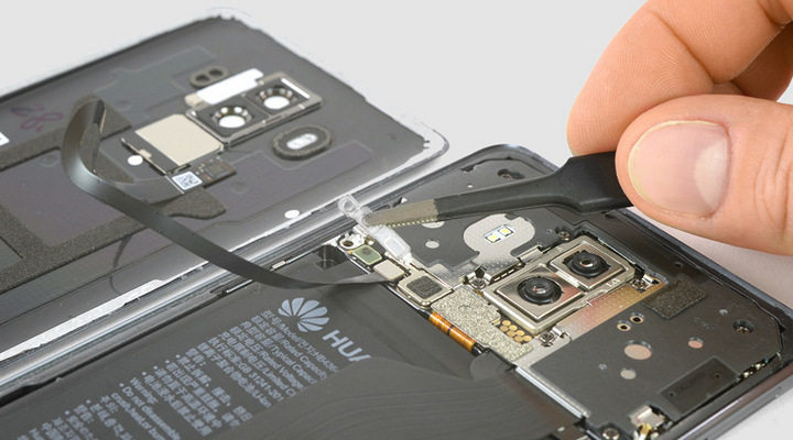 Инструкция по разборке Huawei Mate 10 Pro появилась на сайте iFixit (Видео)