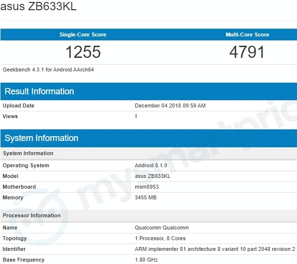 Asus Zenfone Max M2