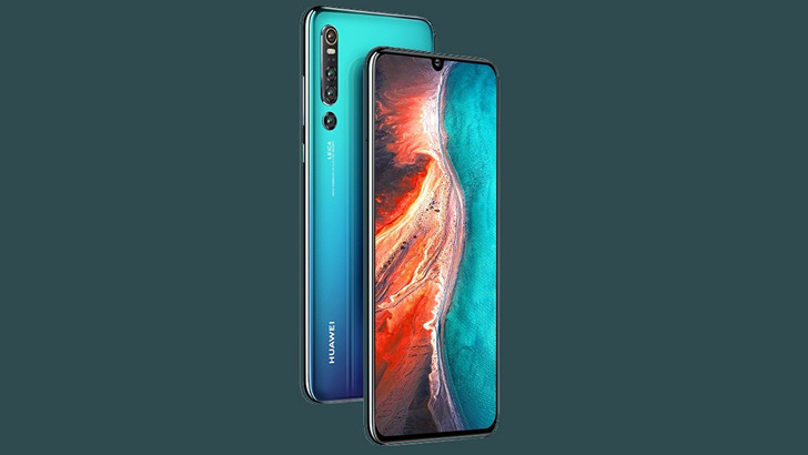 Huawei P30 Pro. Так будет выглядеть этот смартфон, оснащенный камерой с четырьмя объективами и дисплеем с каплевидным вырезом.