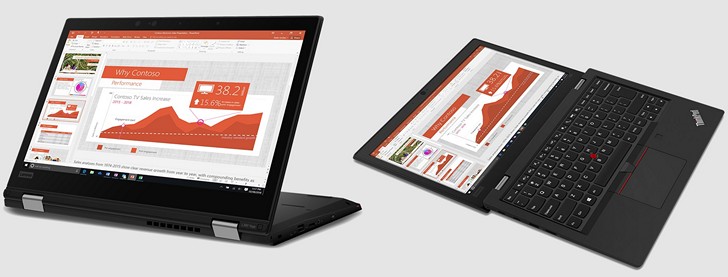 Lenovo ThinkPad L390 и ThinkPad L390 Yoga. Компактные ноутбуки с процессорами Whiskey Lake на борту