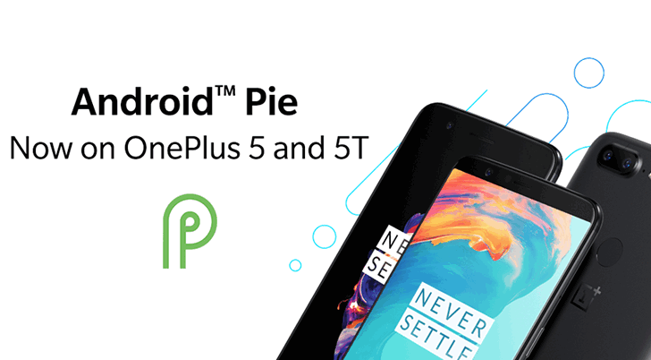 Обновление Android 9 Pie для OnePlus 5 и OnePlus 5T выпущено и начало поступать на смартфоны