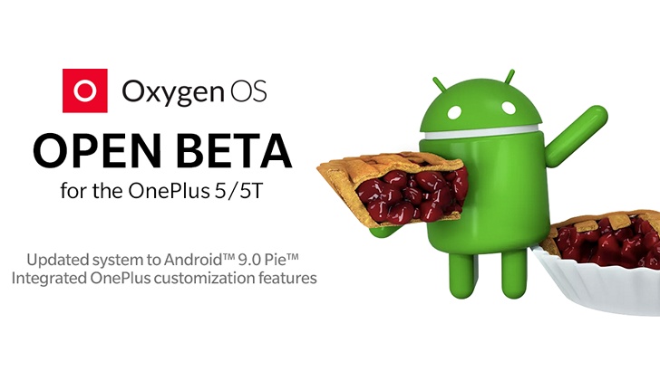 OnePlus 5 и OnePlus 5T получили Android 9 Pie вместе с OxygenOS Open Beta