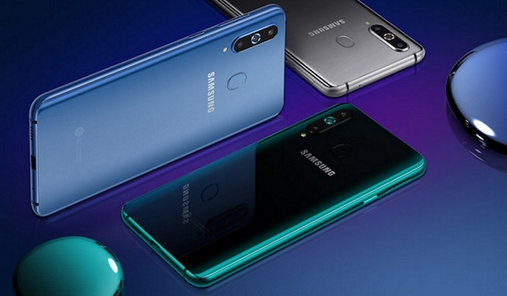 Samsung Galaxy A8s официально: Infinity-O дисплей, процессор Snapdragon 710 и 24-Мп фронтальная камера