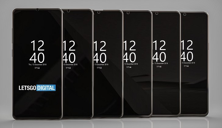 Samsung запатентовала различные варианты вырезов на дисплеях смартфонов