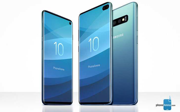 Samsung Galaxy S10, Galaxy S10+. Очередная утечка изображений и сведений о смартфонах