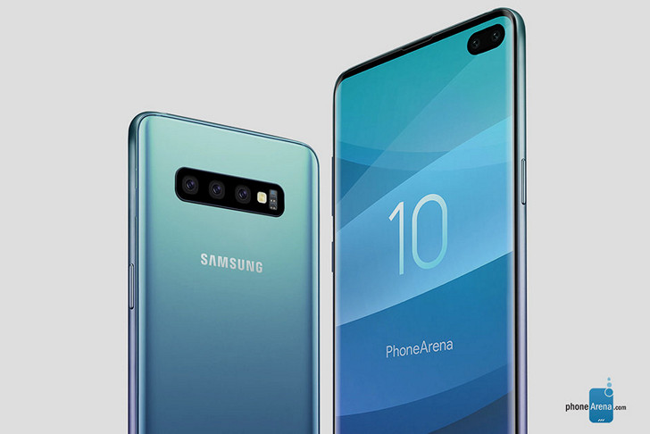 Samsung Galaxy S10, Galaxy S10+. Очередная утечка изображений и сведений о смартфонах