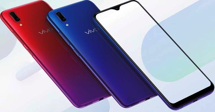 Vivo Y93s. Недорогой смартфон с процессором Helio P22 и каплевидным вырезом на дисплее