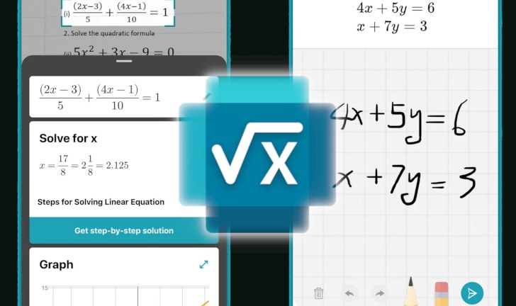 Microsoft Math Solver. Это приложение решит уроки по математике для вас