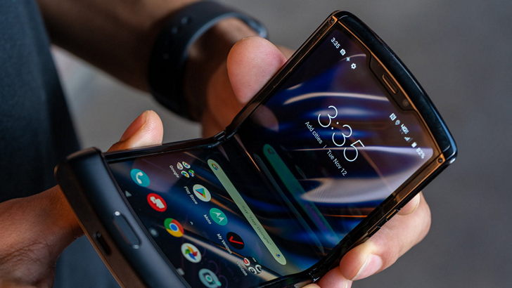 Плитка «Ретро» режима Motorola Razr, живые и обычные обои на любом Android смартфоне
