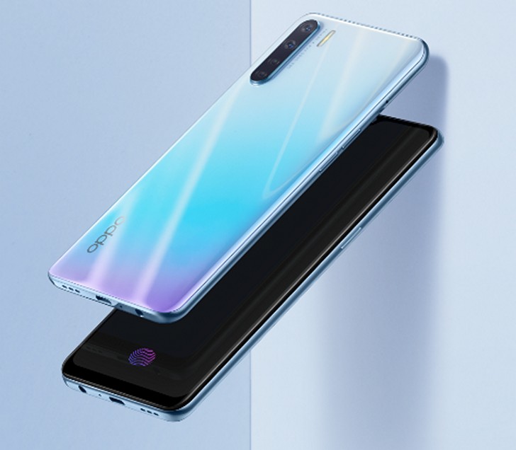 Oppo A91. Смартфон средней ценовой категории, оснащенный камерой с четырьмя объективами на базе процессора MediaTek MT6771V