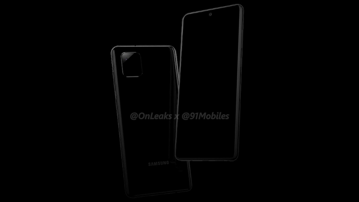 Galaxy Note 10 Lite (Galaxy A81). Так будет выглядеть облегченная версия флагманского фаблета Samsung
