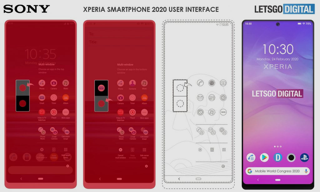 Sony Xperia. Первый смартфон этой линейки оснащенный экраном с отверстием под объектив фронтальной камеры готовится к выпуску