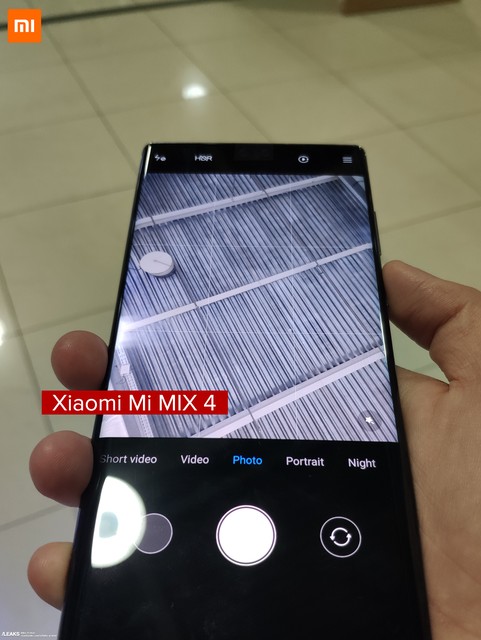 Xiaomi Mi Mix 4. Фото и технические характеристики будущего флагмана просочились в сеть