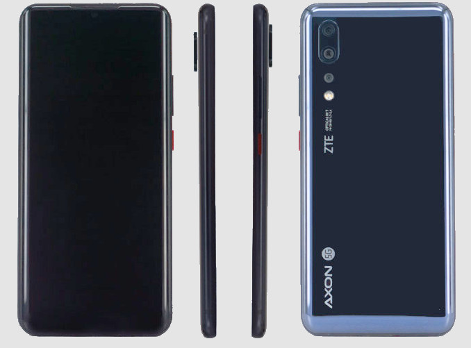 ZTE Axon 10s Pro 5G. Технические характеристики и фото смартфона опубликованы на сайте TENAA