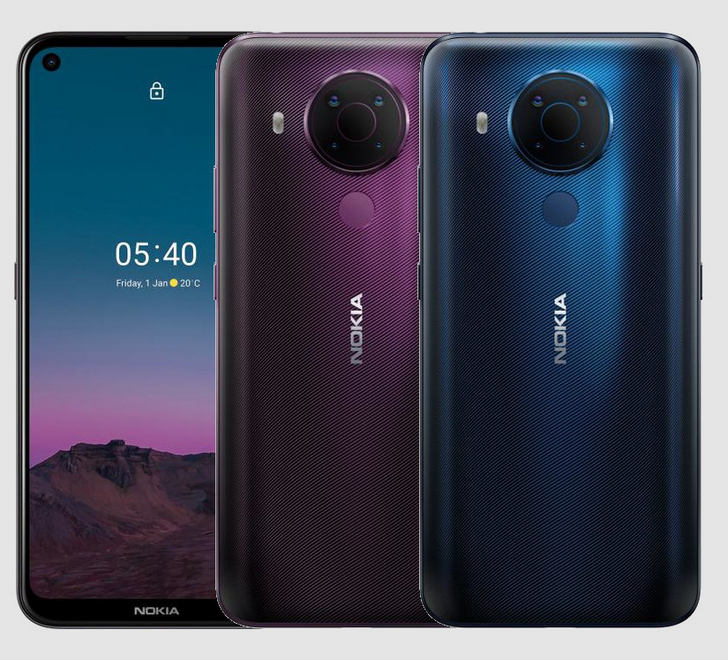 Nokia 5.4 официально. Дисплей с отверстием, процессор Snapdragon 662 и камера с четырьмя объективами за 189 евро