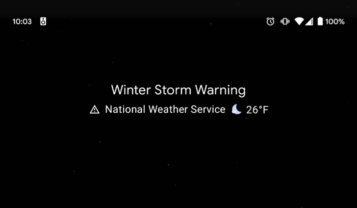 Погодный виджет Google «Самое Главное» теперь умеет предупреждать о неблагоприятных погодных условиях