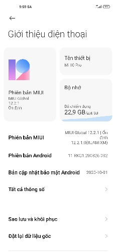 Xiaomi Mi 10 Pro. Обновление Android 11 в составе MIUI 12 для этой модели выпущено и начинает поступать на смартфоны