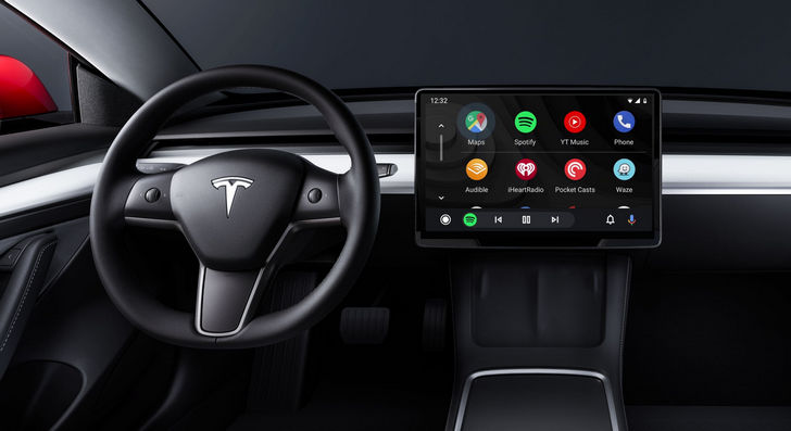 Возможности Android Auto на автомобилях Tesla обеспечит приложение TeslAA - Android Auto over Tesla Browser