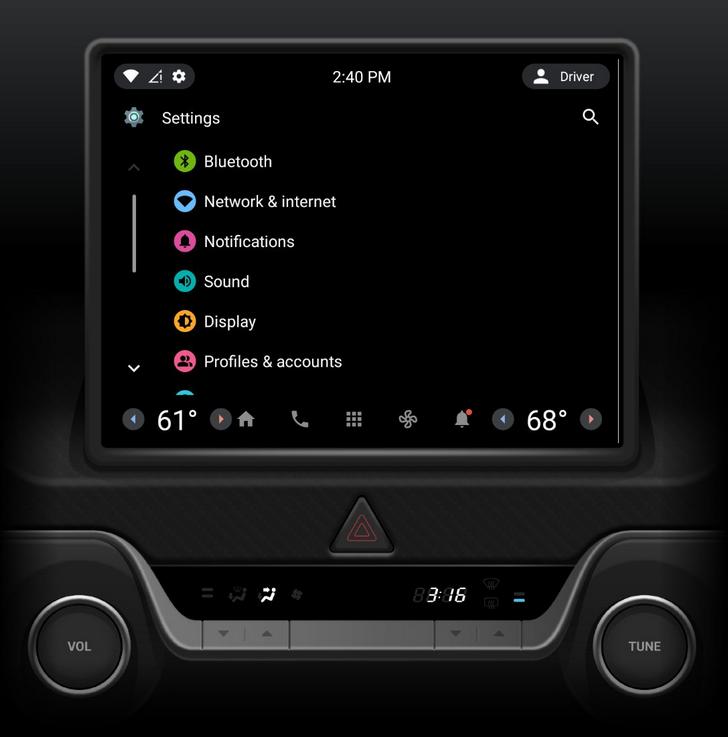 Android Automotive 12. Новая версия операционной системы для автомобилей получила улучшенный интерфейс, индикатор доступа к микрофону и прочие улучшения