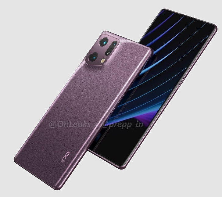 OPPO Find X4 Pro с необычным дизайном камеры в утечке изображений