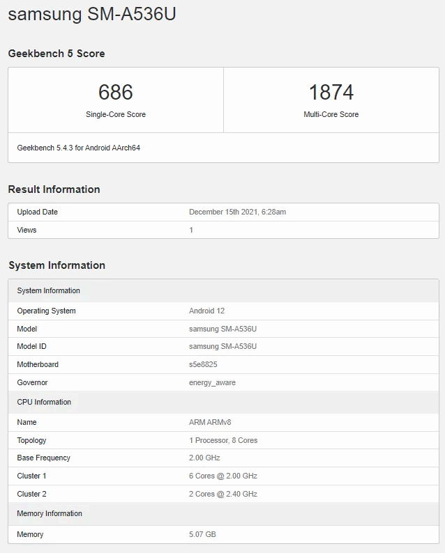 Galaxy A53 5G