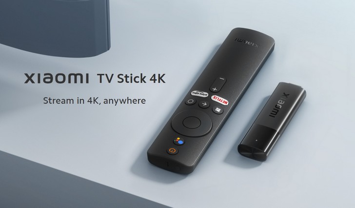 Xiaomi TV Stick 4K выпущен. Он получил Android TV 11 и поддержку кодека AV1.