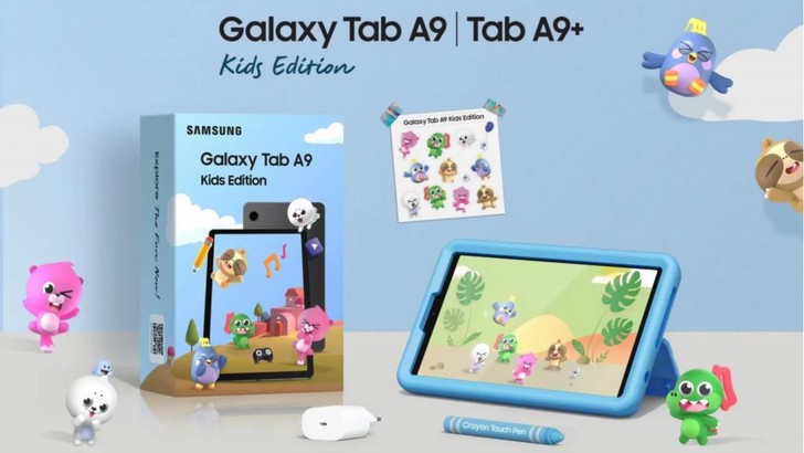 Samsung Galaxy Tab A9 Kids Edition и Galaxy Tab A9+ Kids Edition. Сразу два новых планшета для детей появилось на рынке