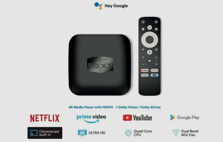BOXY: Новый Android ТВ-Бокс с поддержкой Netflix 4K, теперь по доступной цене