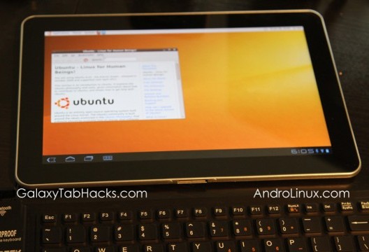 Ubuntu для Samsung Galaxy Tab 10.1