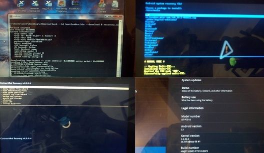 ClockWorkMod recovery для Samsung Galaxy Tab 10.1