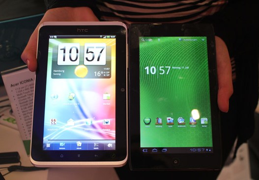 андроид планшет Acer Iconia Tab A100 и HTC Flyer. Обзор